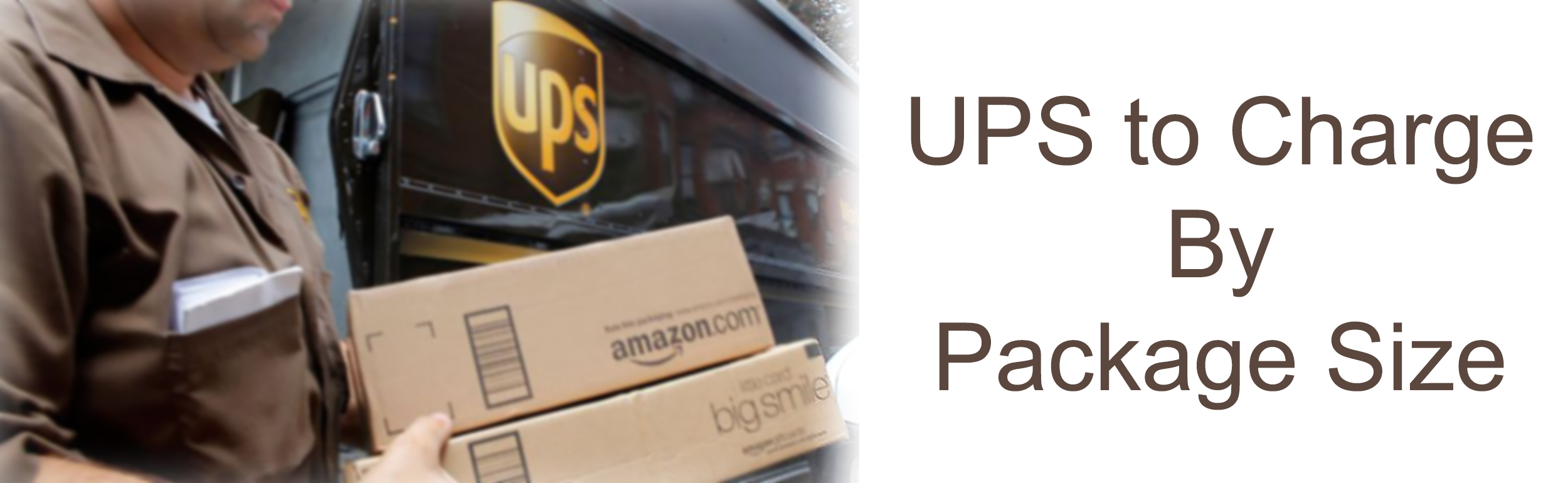 UPS to Charge By Package Size