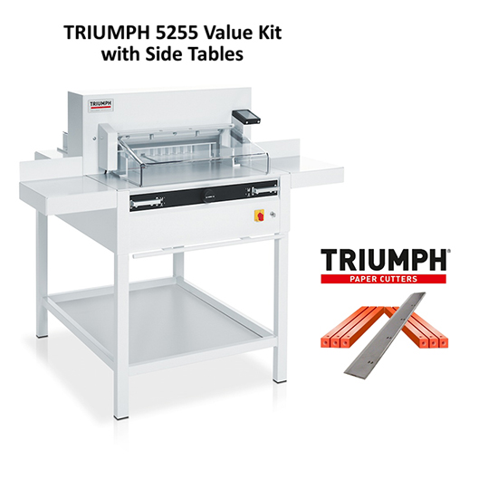 Triumph 5255 AutomaticProgrammable 203/8" Paper Cutter Value Kit with
