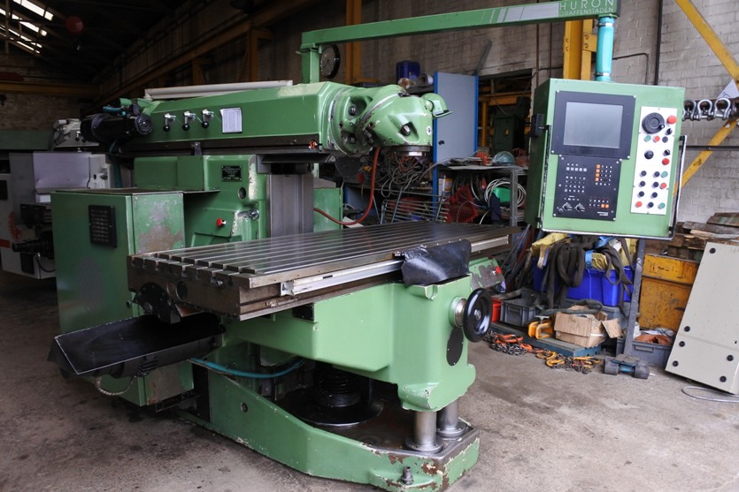 HURON MU66 Universal Milling Machine with Heidenhain TNC155 Control