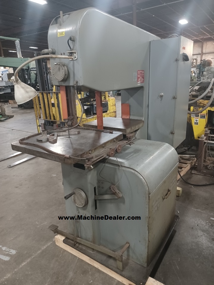 DoAll Model 361320 Vertical Contouring Band Saw with Blade