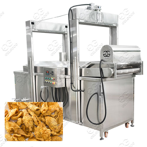 Crispy Chicken Skin Chips Fryer Machine with High Quality