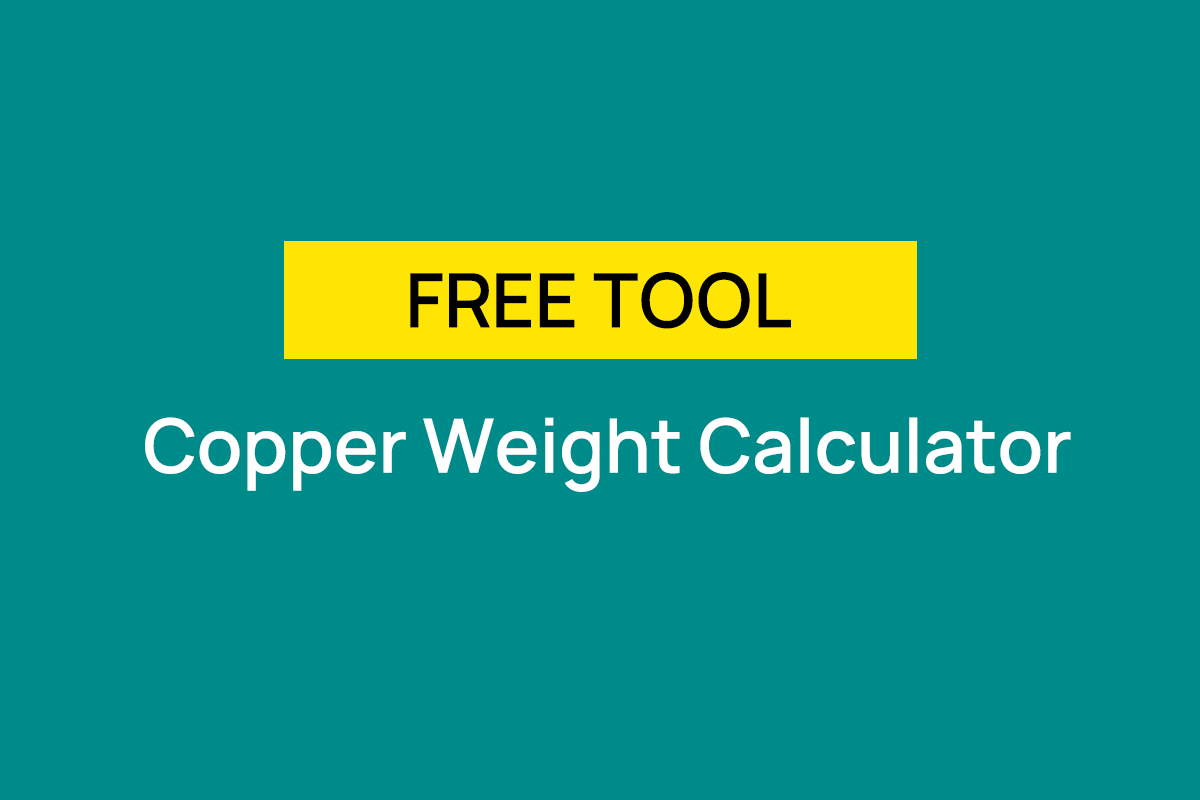 Copper Weight Calculator & Free) MachineMFG
