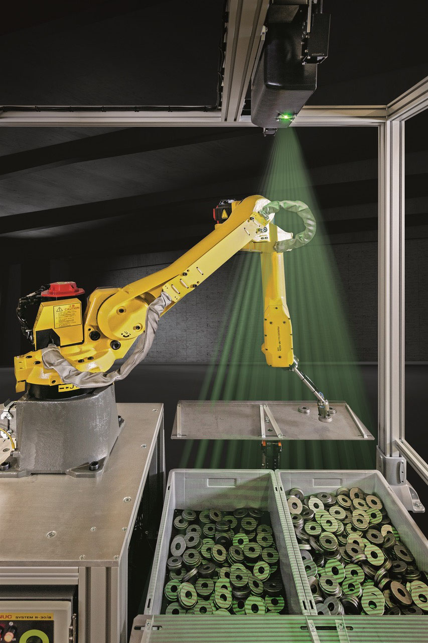 Fanuc launches new 3d Vision Sensor with extended field of vision