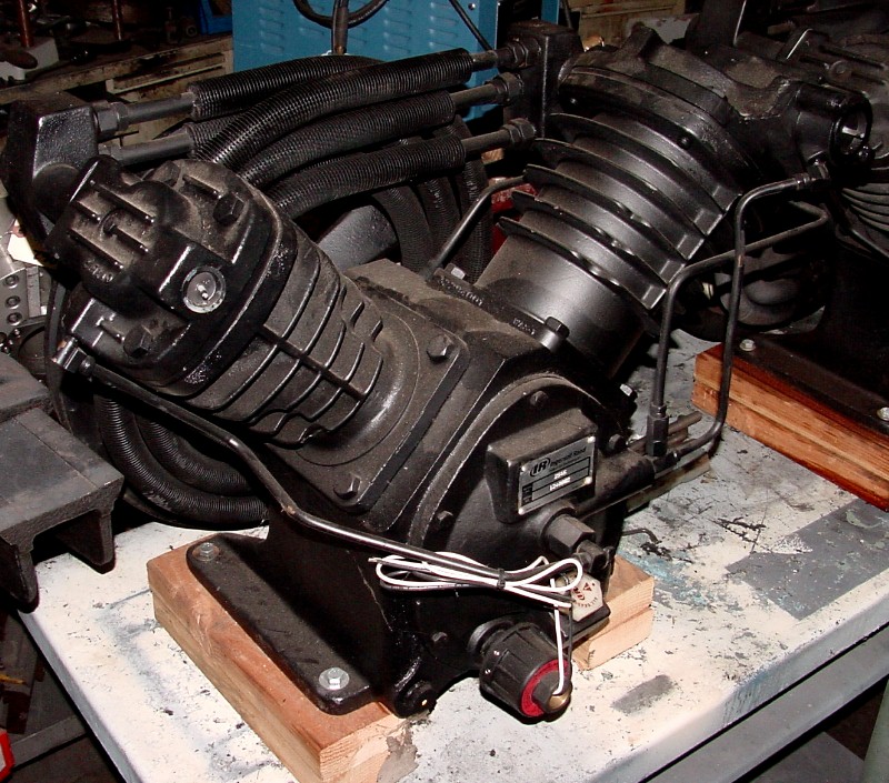 Machinery Values, Inc. 10HP Motor IngersollRand 2545 2Stage Pump