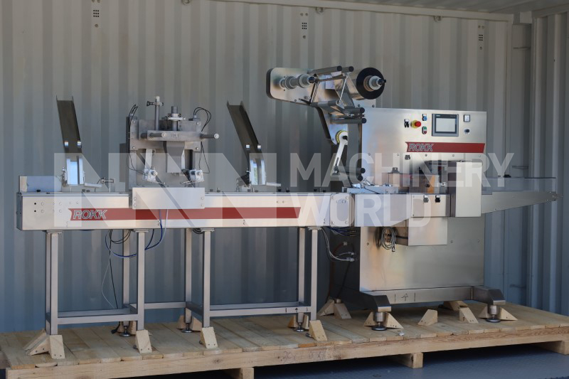 ROKK RU6000 TecnoSandwich Ice Cream Filling & Wrapping Machine
