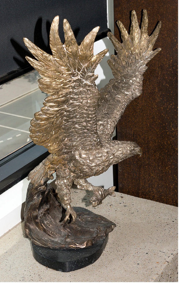 bronze bird Machines For Eating Cities