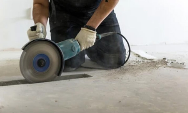 Cutting Concrete Floor With Angle Grinder – Flooring Ideas