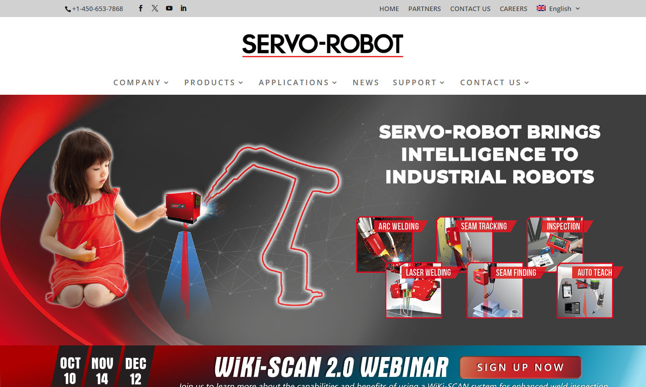 ServoRobot Machine Vision System