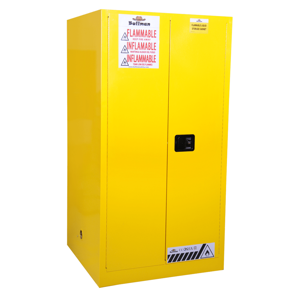 Flammable Yellow 60 Gallon Bullman BMC0060Y Machinoworld