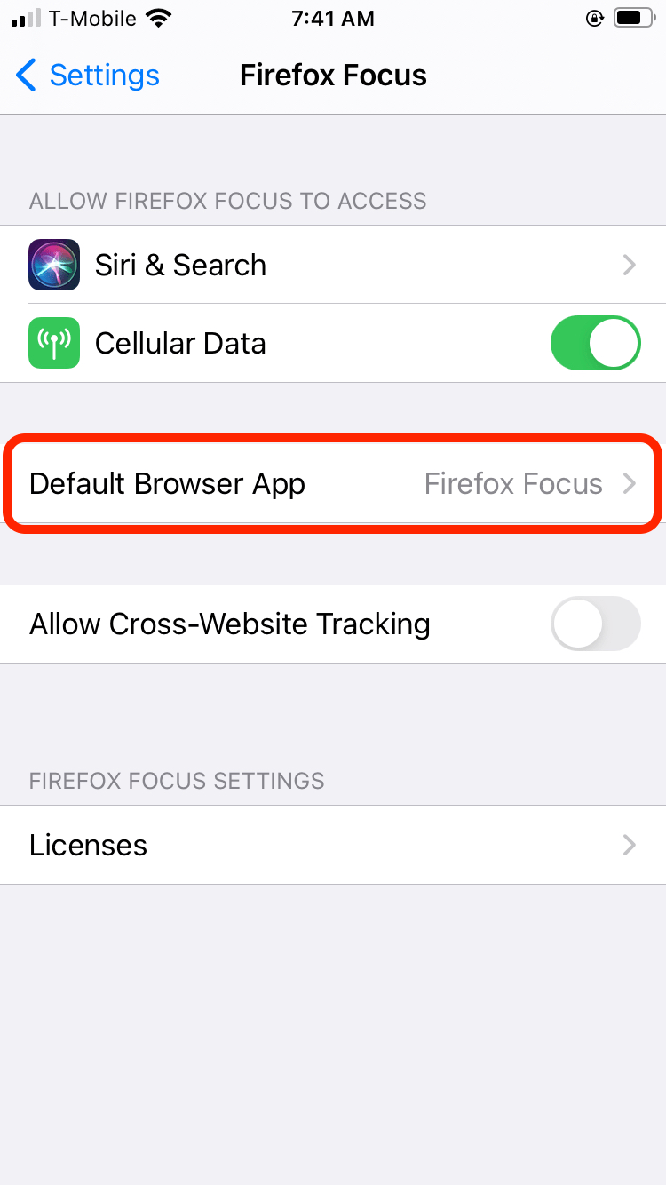 How to Change the Default  Browser on iPhone Macinstruct
