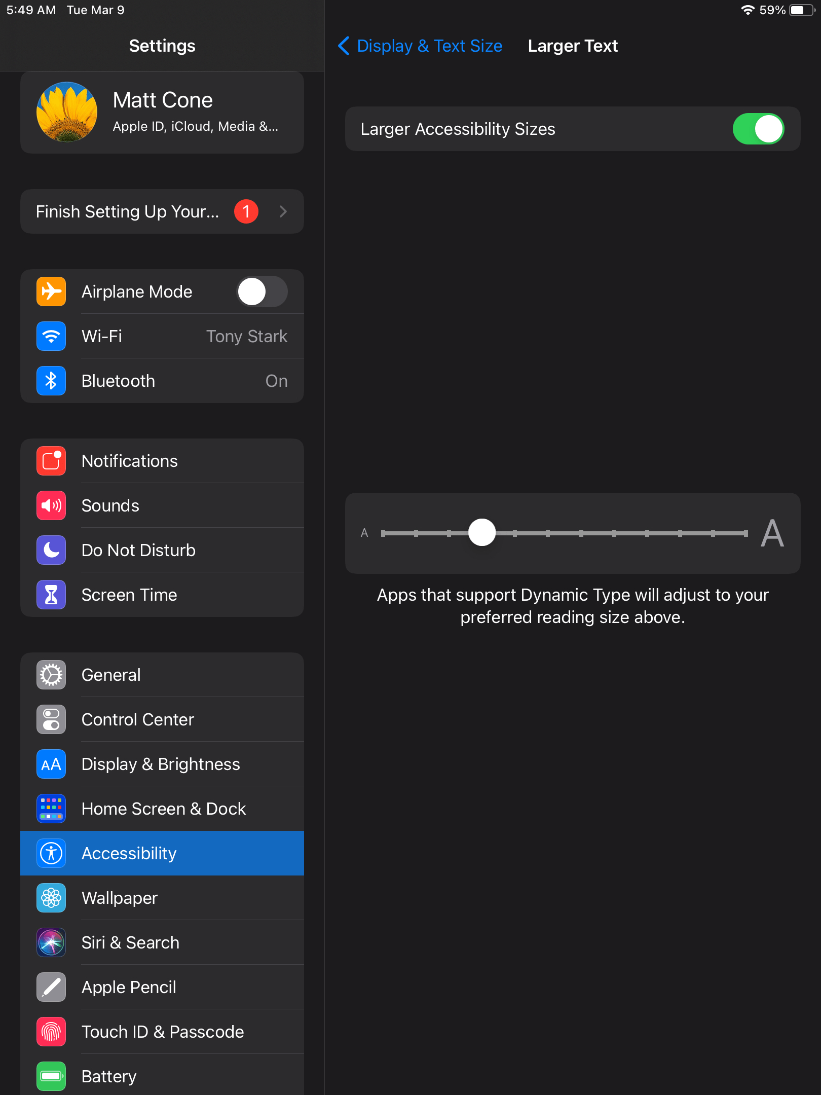 How to Change the Font Size on Your iPad Macinstruct
