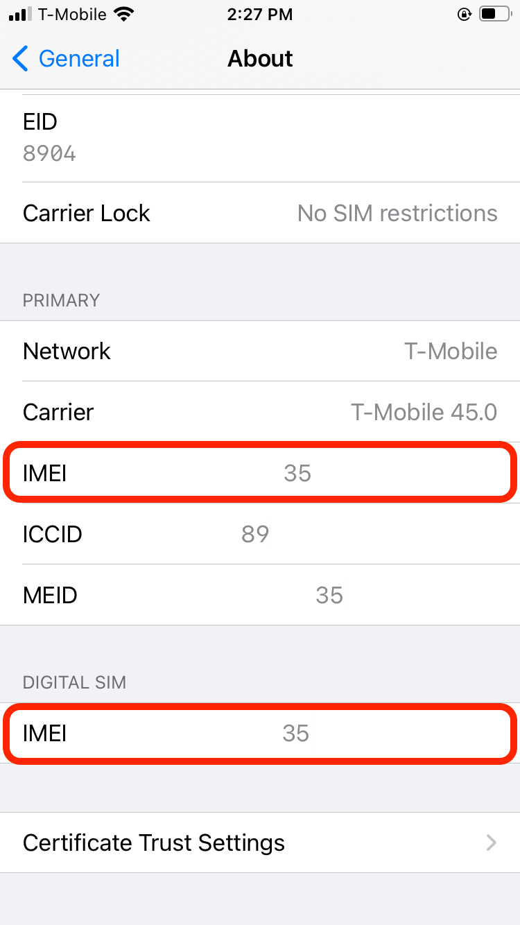 How to Find Your iPhone's IMEI Number Macinstruct
