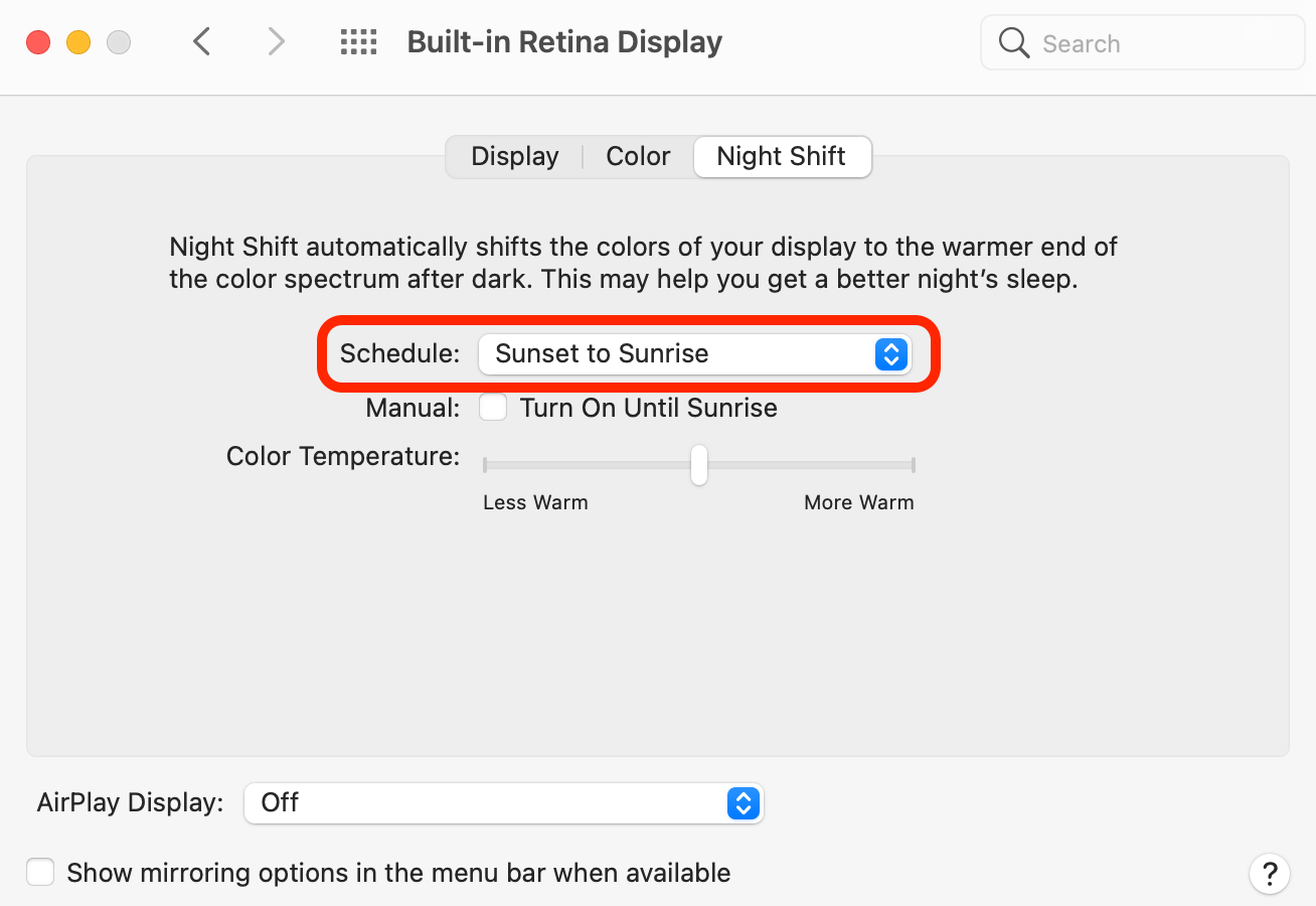 How to Enable Night Shift on Your Mac Macinstruct