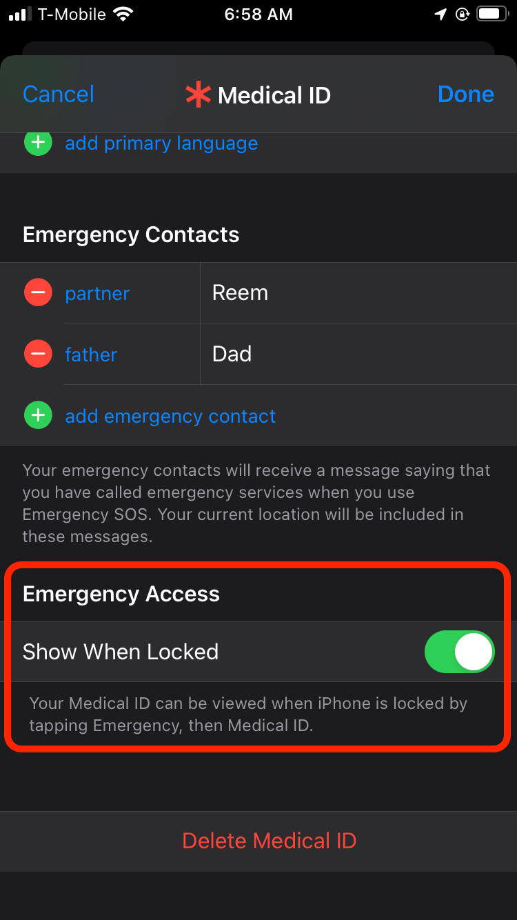 How to Set Up Emergency Contacts on Your iPhone Macinstruct