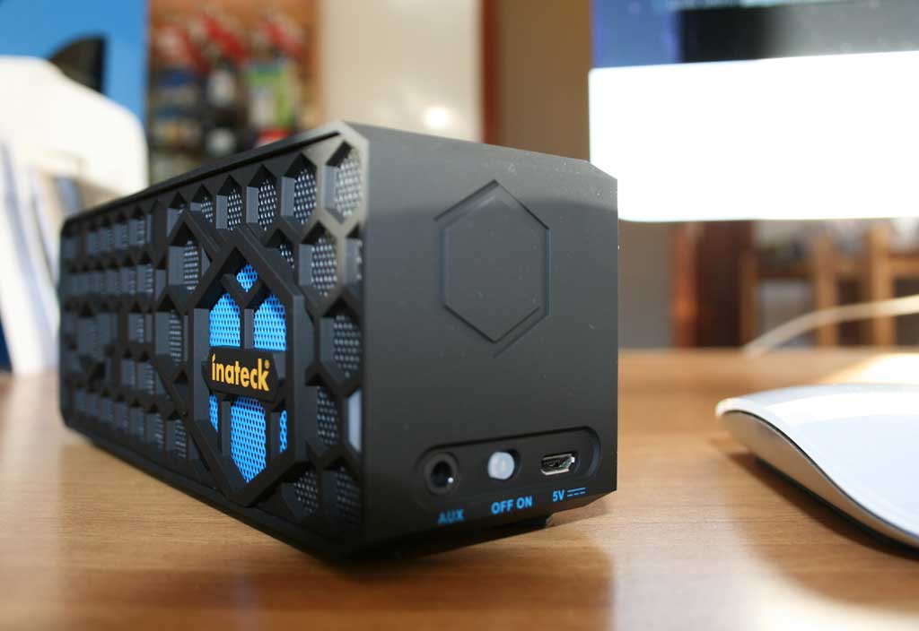 Recensione Inatek BCST10, lo speaker Bluetooth portatile di Inateck