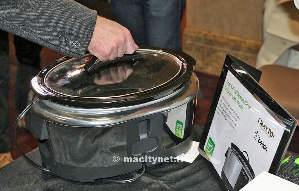 CES 2014 Belkin annuncia CrockPot WeMo, pentola connessa