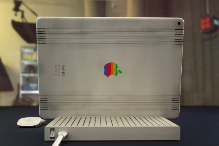 RetroDock trasforma iPad Pro in un Mac LC “pizzabox”