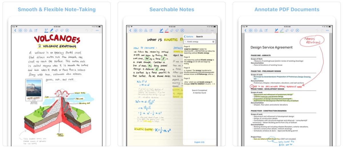 GoodNotes 4 trasforma iPad e iPhone in un block notes digitale