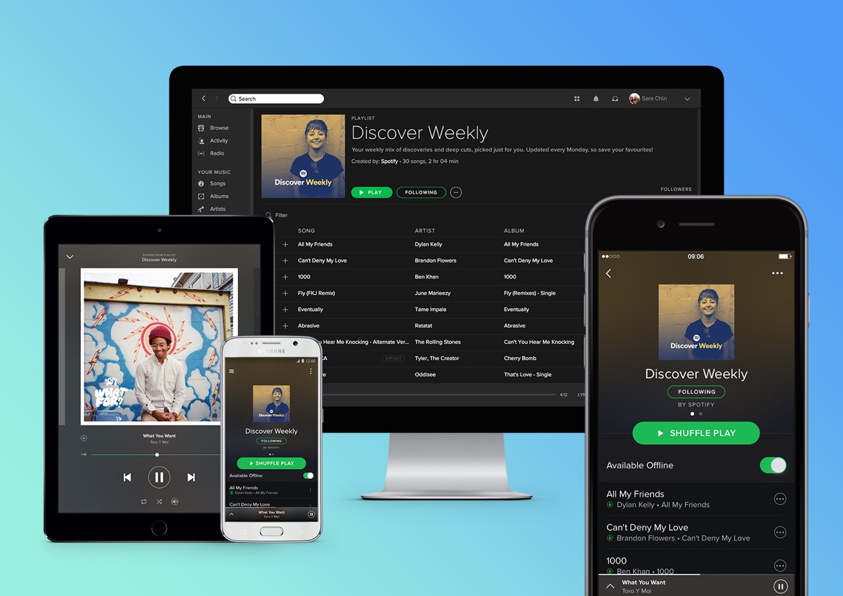 Spotify Premium Family migliora con mix, filtri e hub di
