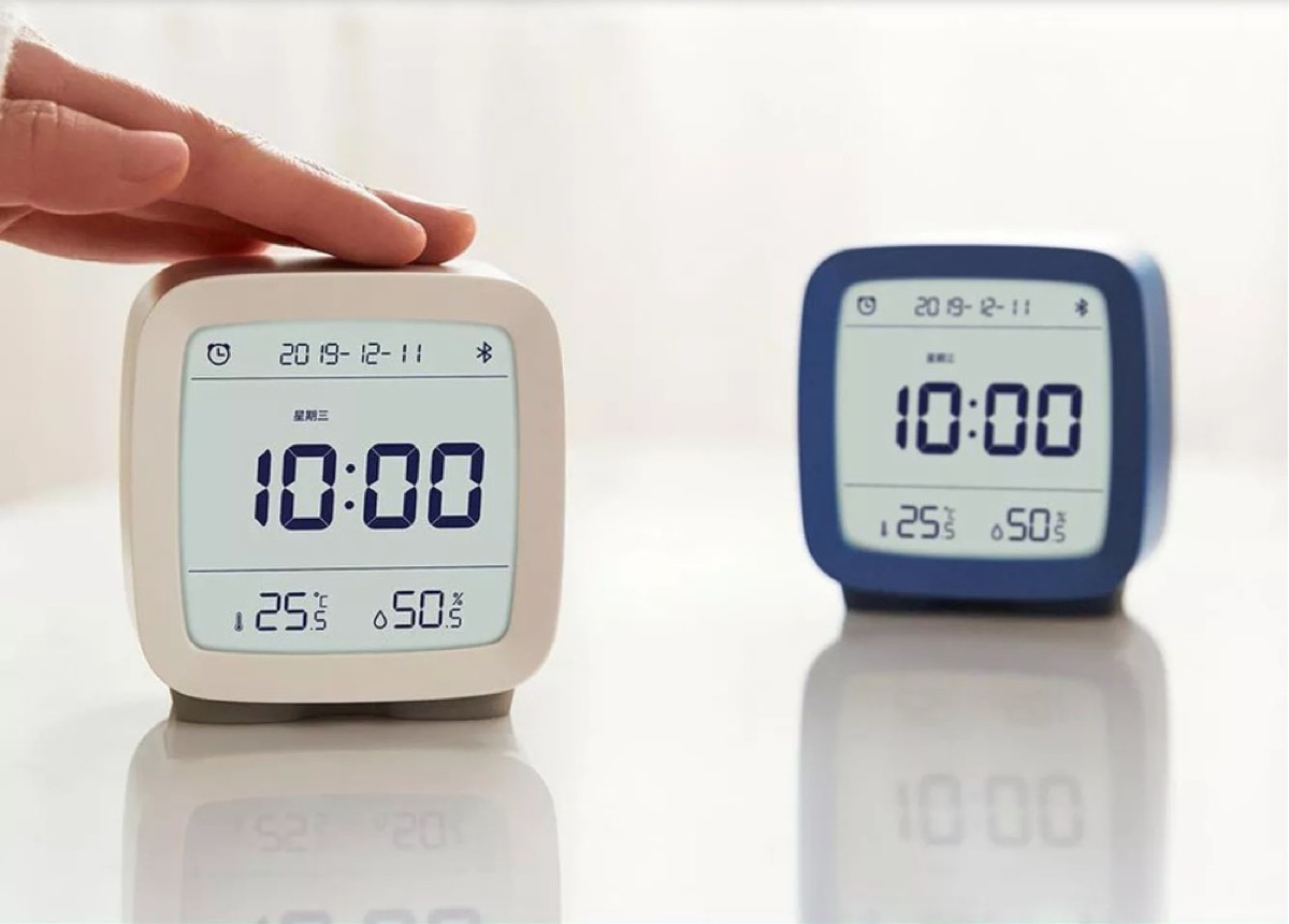 La sveglia Xiaomi Mijia retro ma smart a 13 euro con coupon