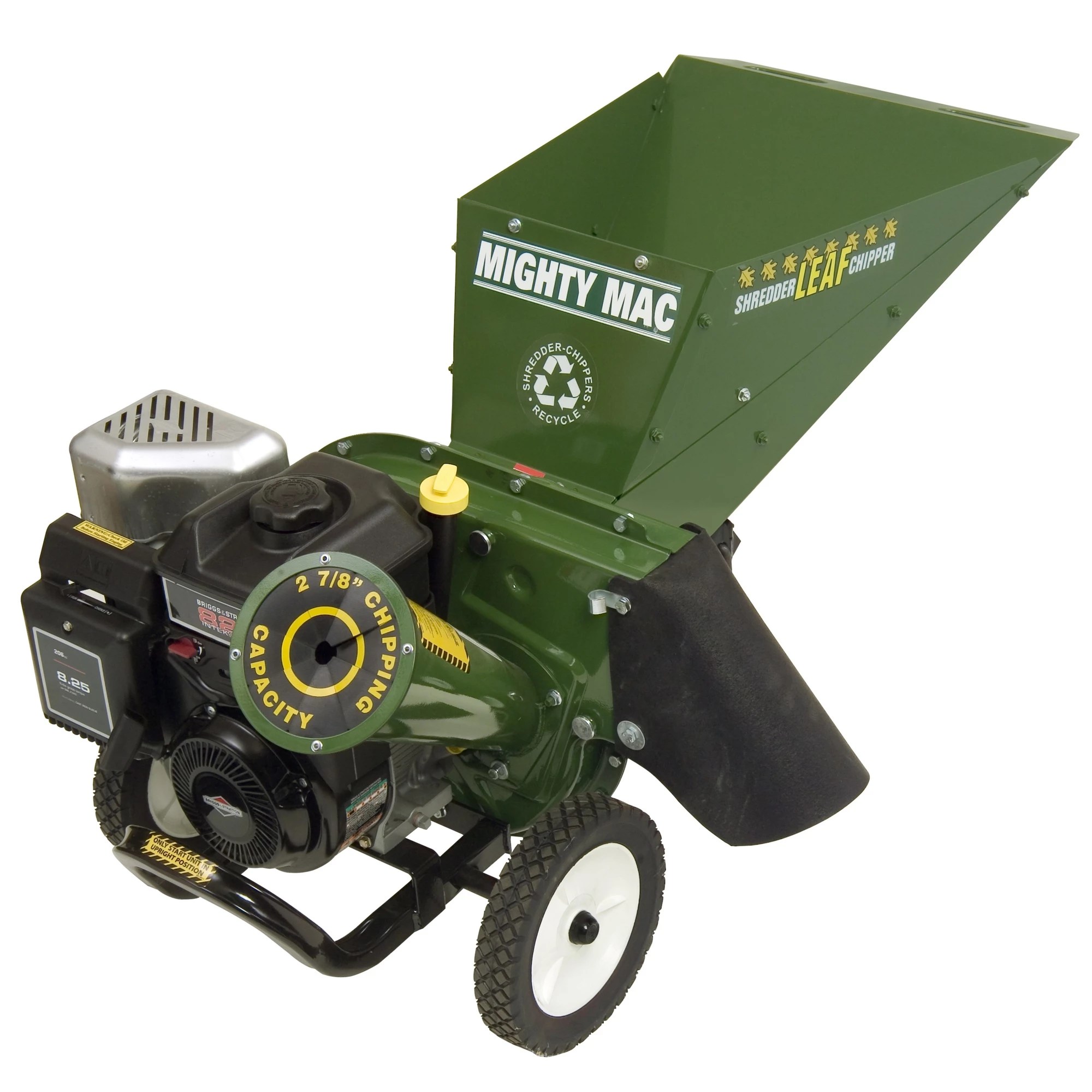 Mighty Mac Leaf Shredder Chipper LSC800 MacKissic