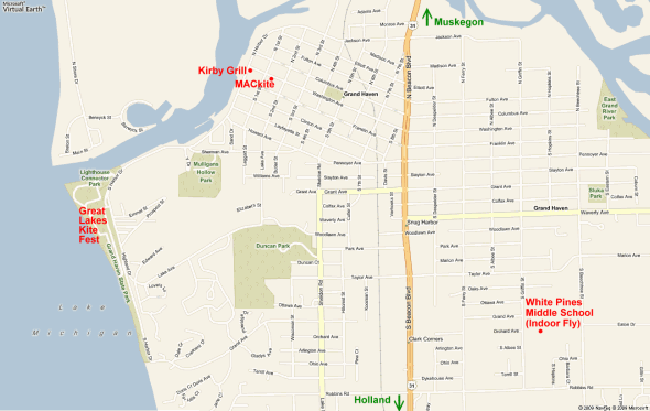 Map Of Grand Haven Michigan Map of Grand Haven, Michigan MACkite Where FUN Begins!