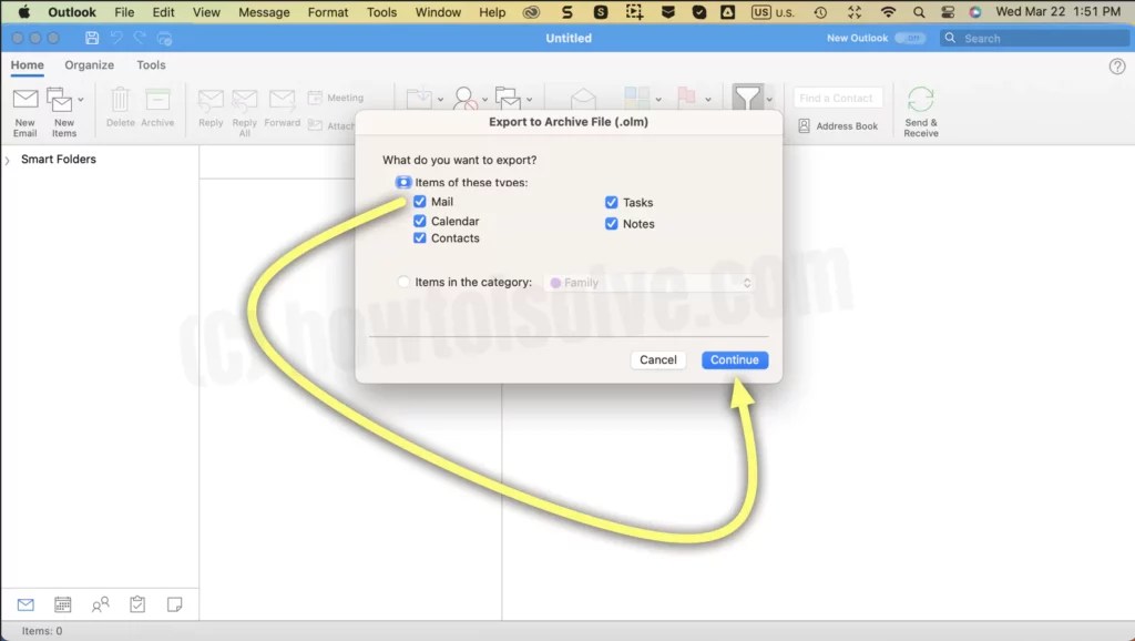 Import/Export Option Greyed Out in Outlook for Mac [SOLVED]