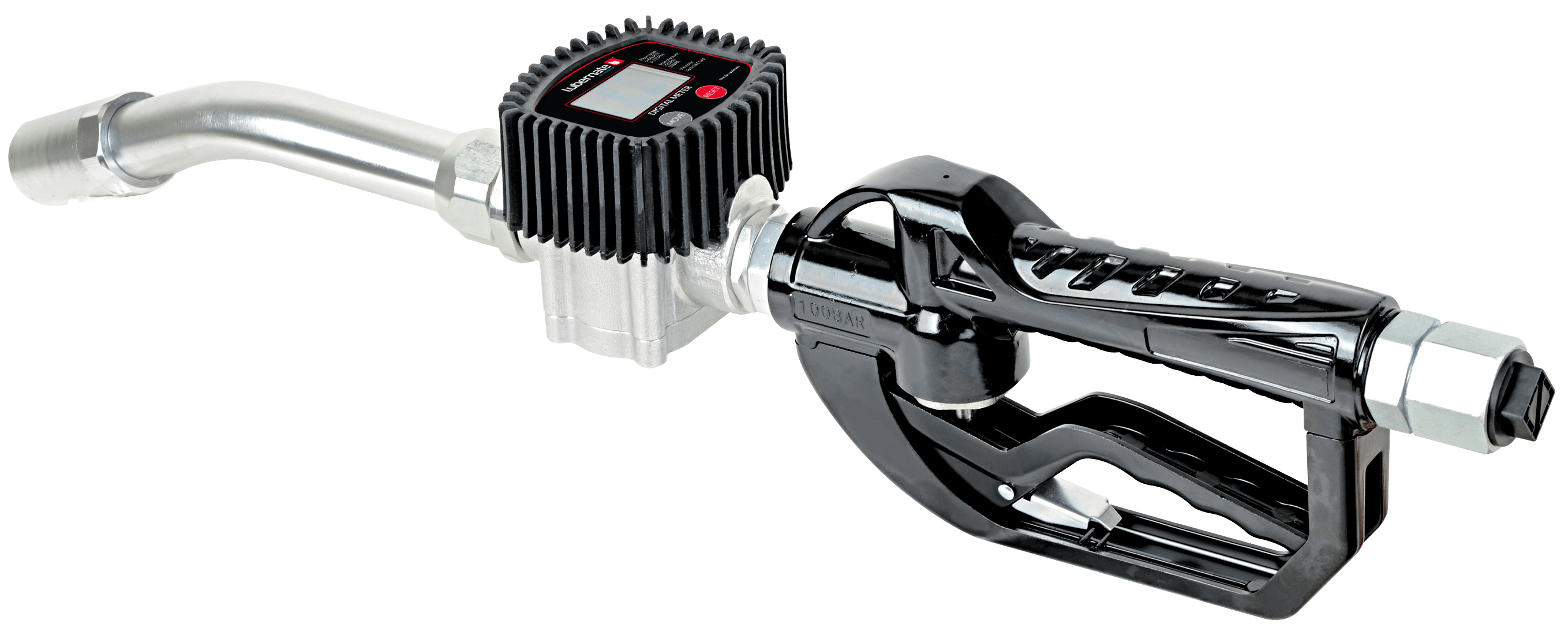 HIGH FLOW DIGITAL OIL GUN W/ RIGID EXT AUTO NOZZLE OIL PUMPS