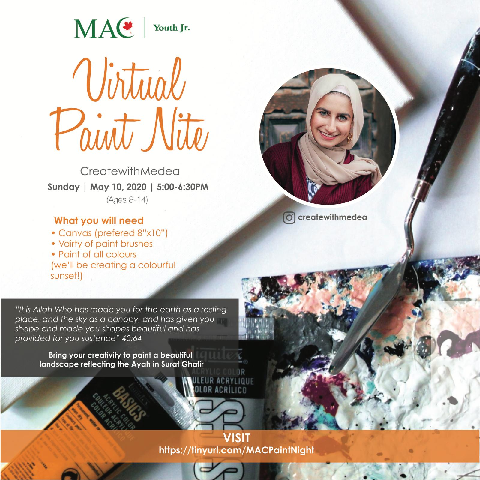 Virtual Paint Night (Ages 814) MAC