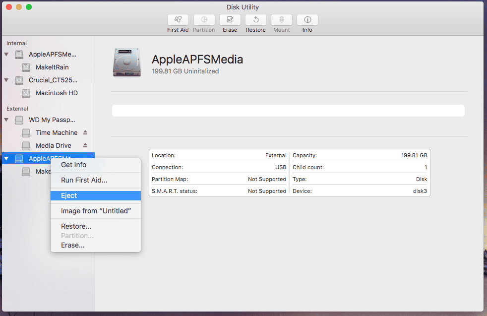 macOS Sierra Delete Your APFS Partition the Right Way The Mac Observer