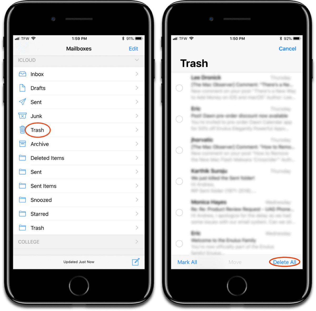 Mac delete key trash file hoolisnow