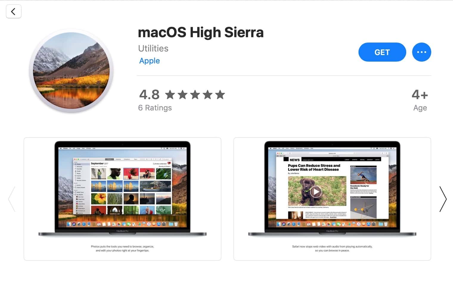 How to Download the High Sierra Installer Under Mojave The Mac Observer