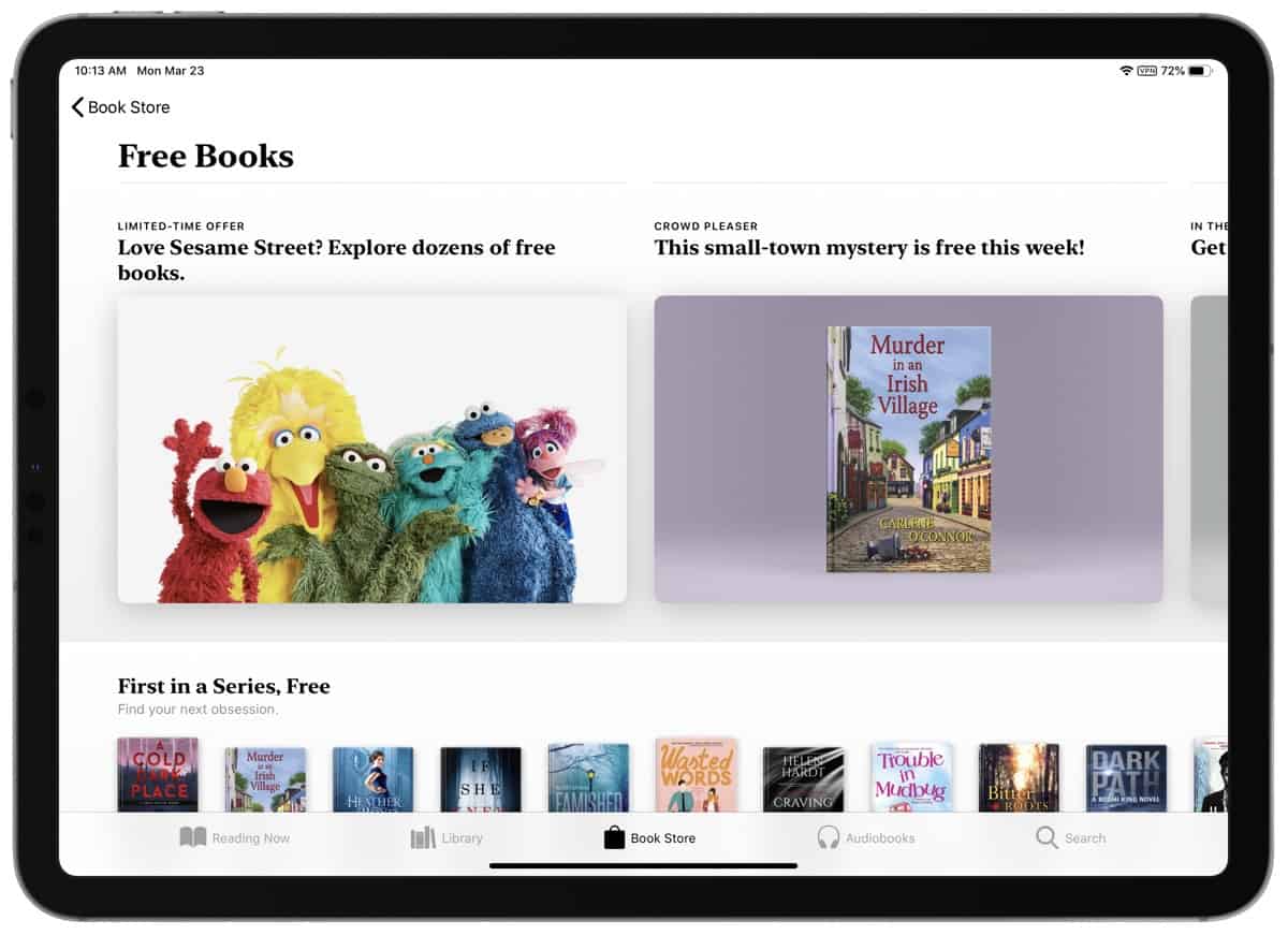 Apple Books Gives Out Free Books and Audiobooks The Mac Observer