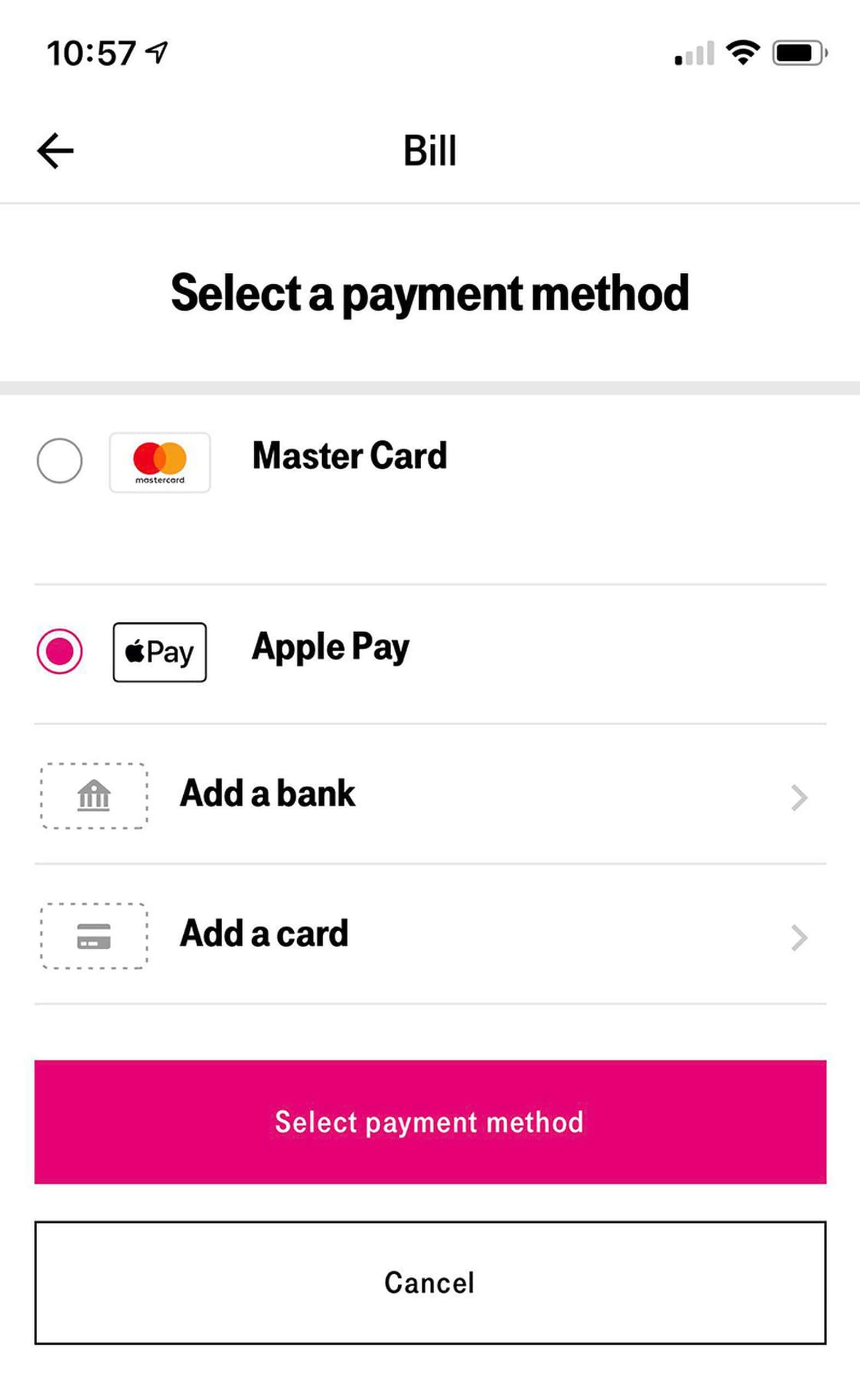TMobile Now Supports Apple Pay for Paying Bills The Mac Observer