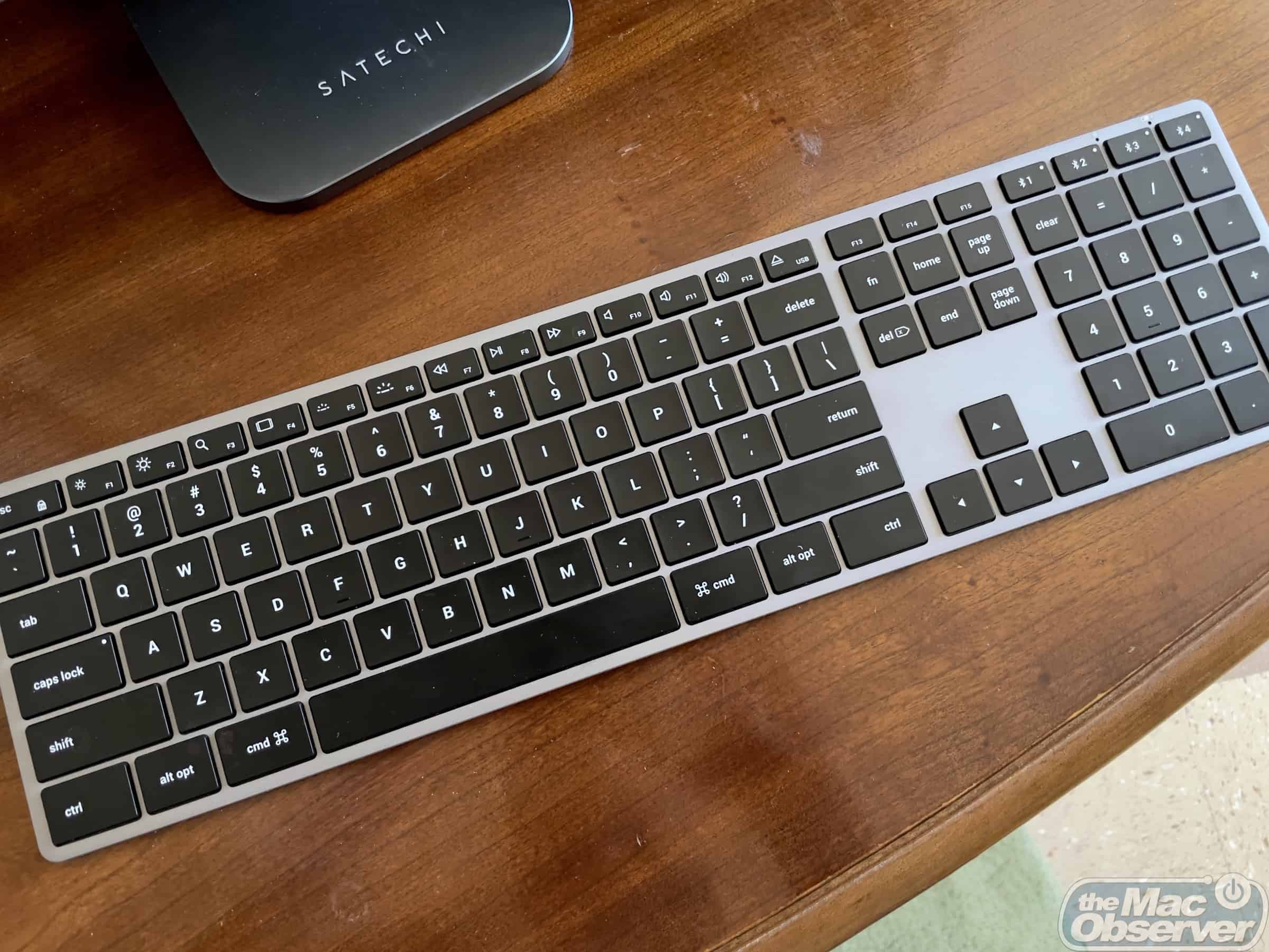 Review Satechi Slim X3 Bluetooth Backlit Keyboard The Mac Observer