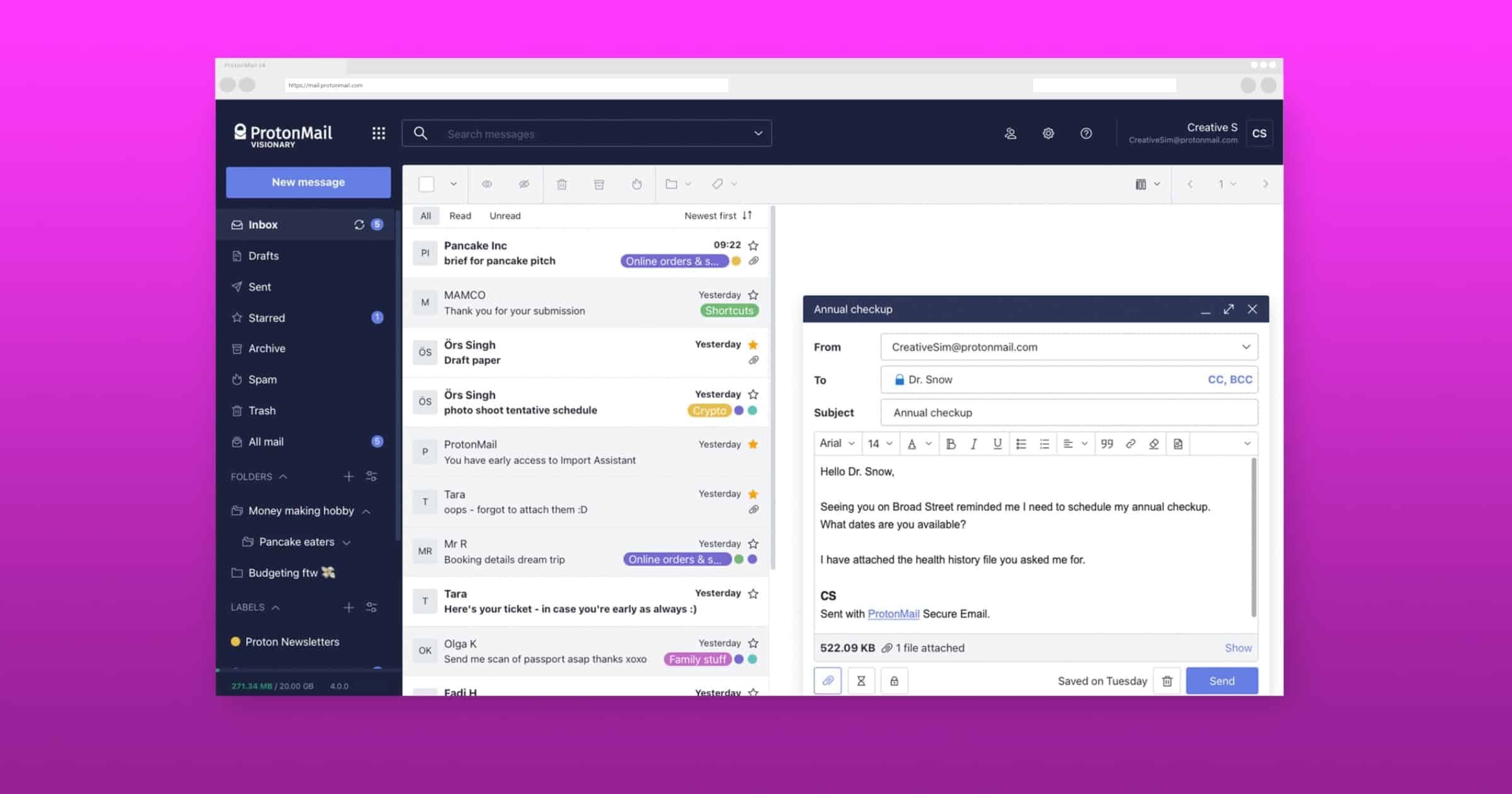 Proton Unveils Design Overhaul for  ProtonMail The Mac Observer