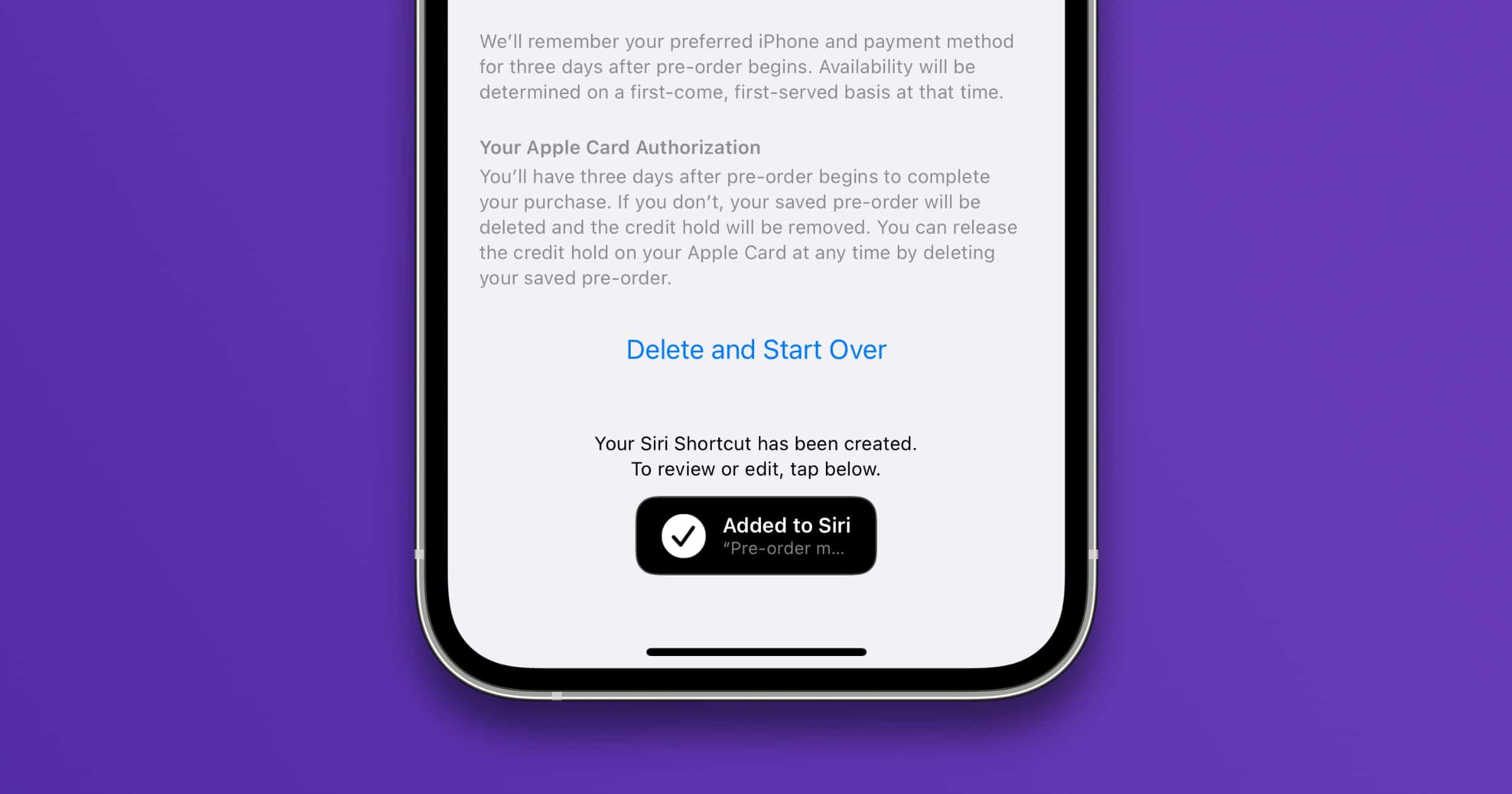 Reminder Set Up a Shortcut to Preorder Your iPhone 13 The Mac Observer