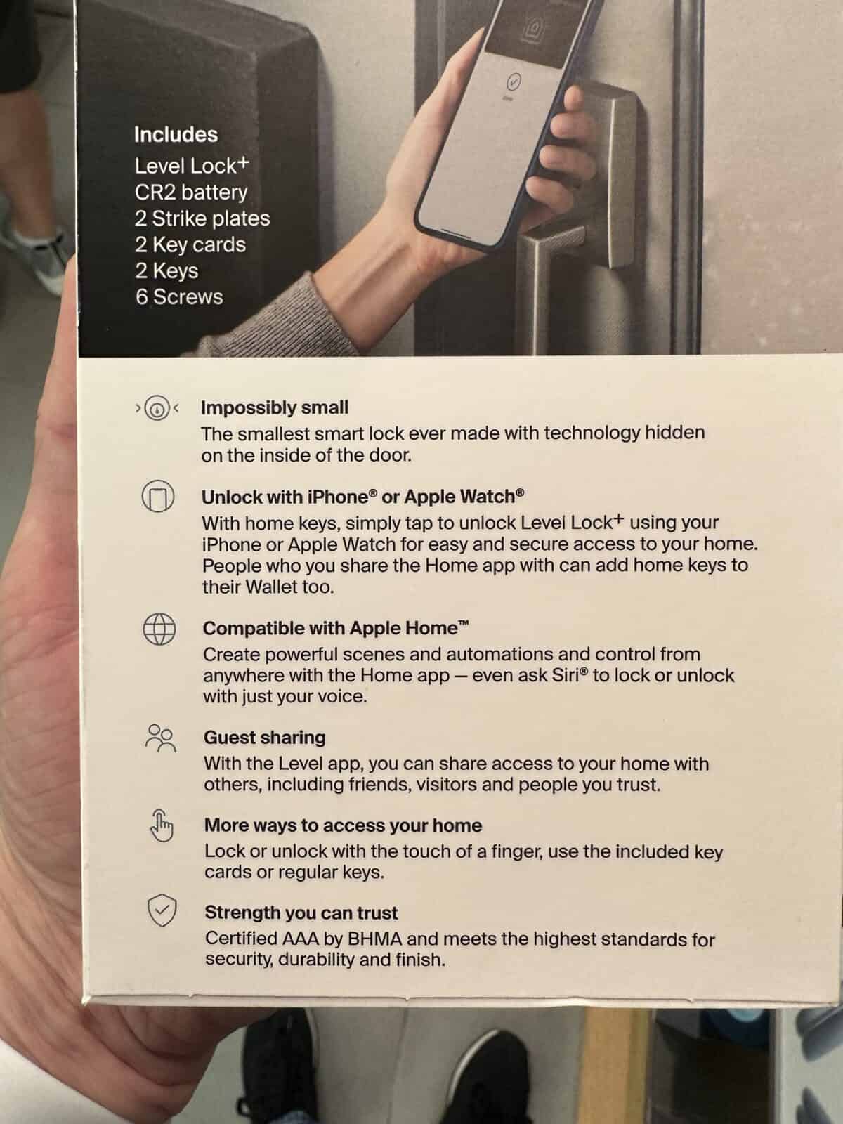 [U Now Available on Apple Online Store] Level Lock+ Will Offer Apple