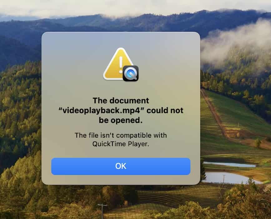 Fix This File Contains Media Which Isn’t Compatible With Quicktime