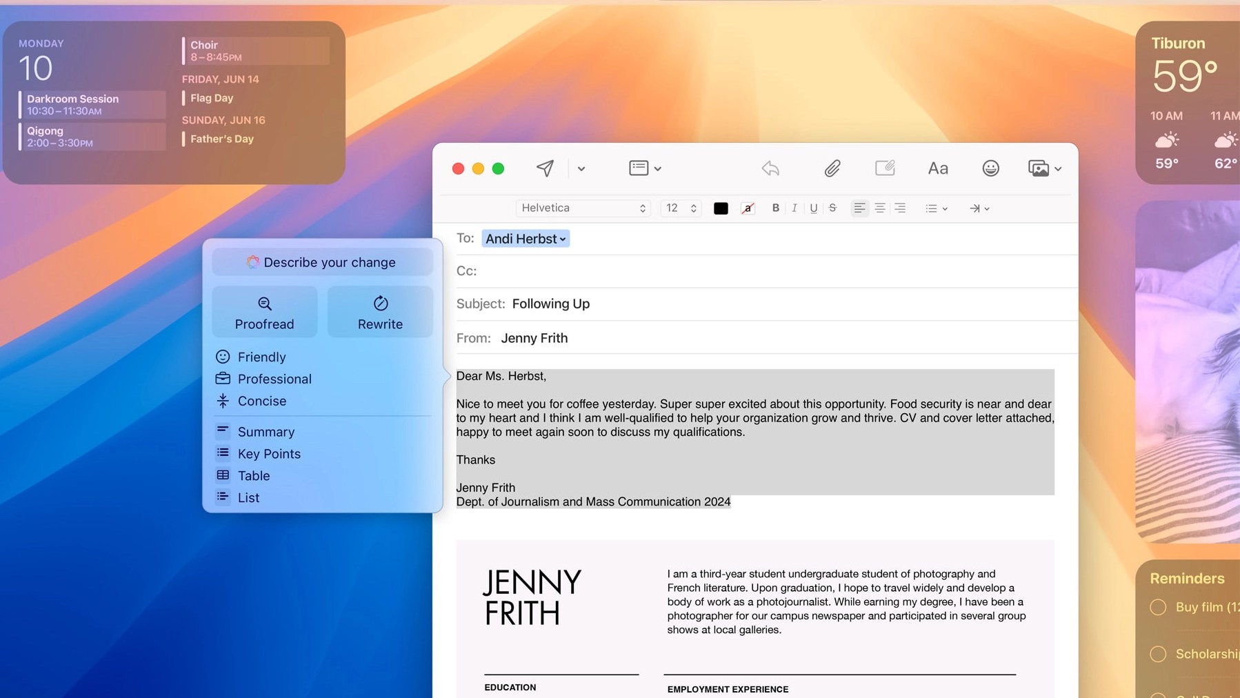 WWDC 2024: Apple Debuts New AI Writing Tool, Available Across All