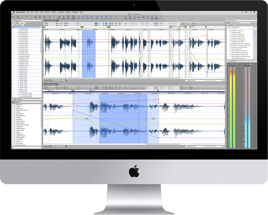 Sony Sound Forge 2 Hits The Mac App Store Macos Audio