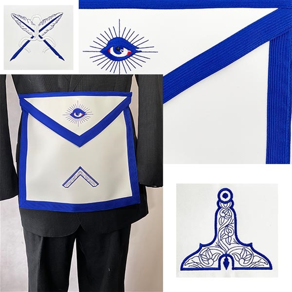 Aprons & Regalia Masonic, Freemasonry MASONIC GRAND LODGE JUNIOR WARDEN