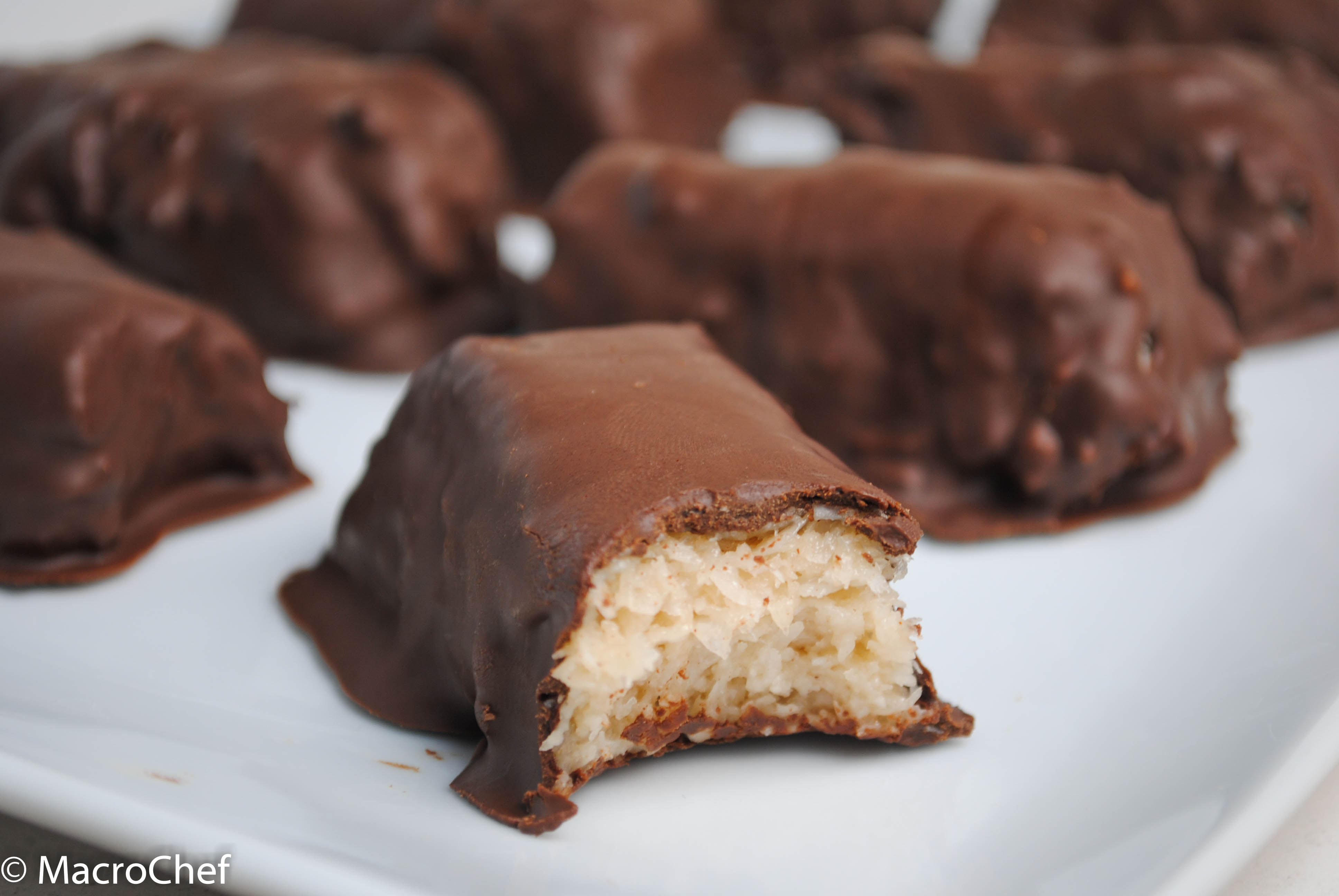 Healthy Bounty Bars MacroChef MacroChef