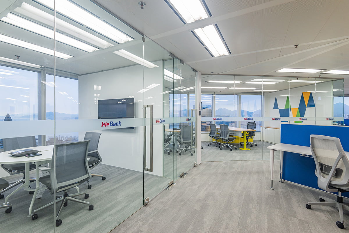 Working Hub Area WeBank Office Macros Construction Limited