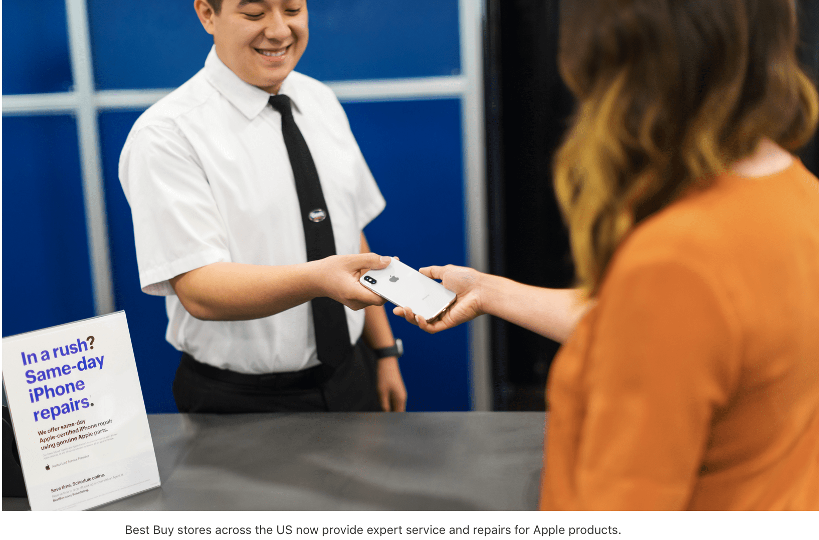 Apple partners with Best Buy for expanded repair service