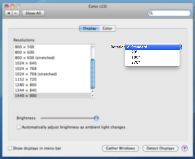 Tip How to rotate screen on Mac MacTip
