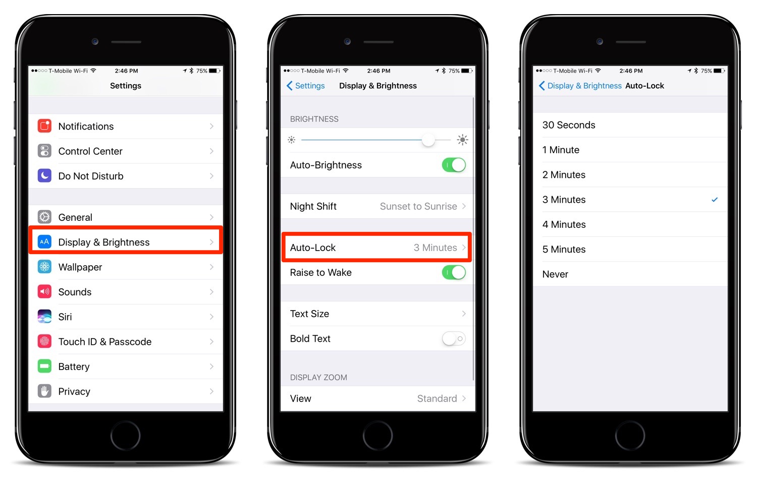 How to Change the AutoLock Time Setting on Your iPhone Running iOS 10