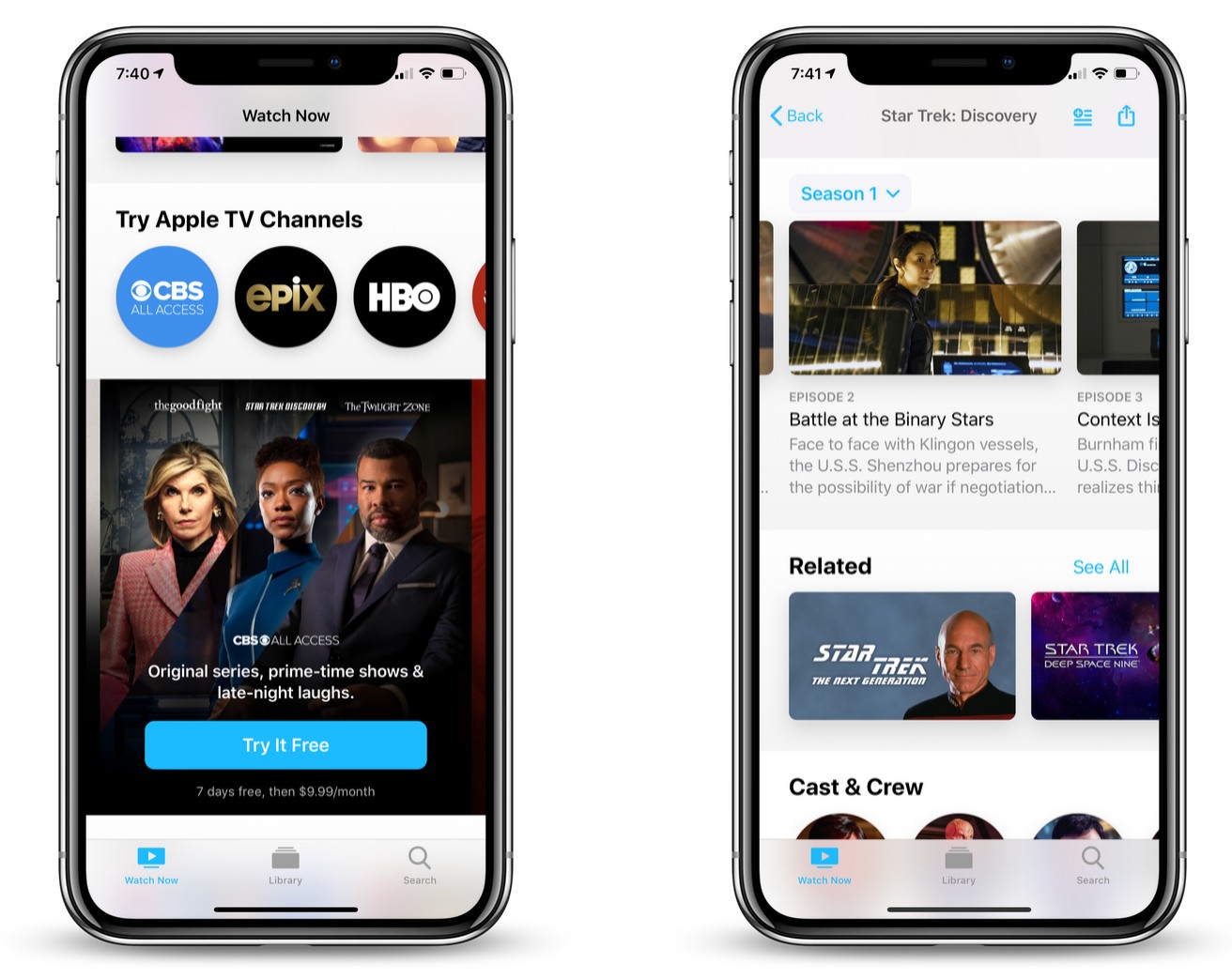 CBS All Access Subscriptions Now Available Via 'Apple TV Channels' Feature