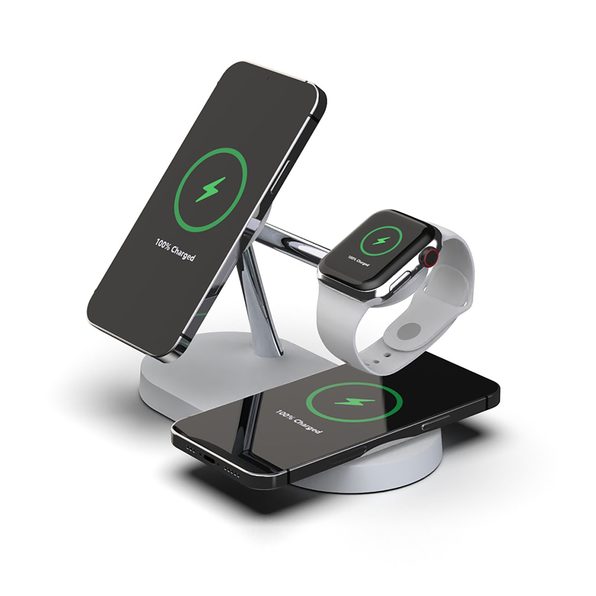 MacTrast Deals 5in1 MagSafe Wireless & Wired Charging Station