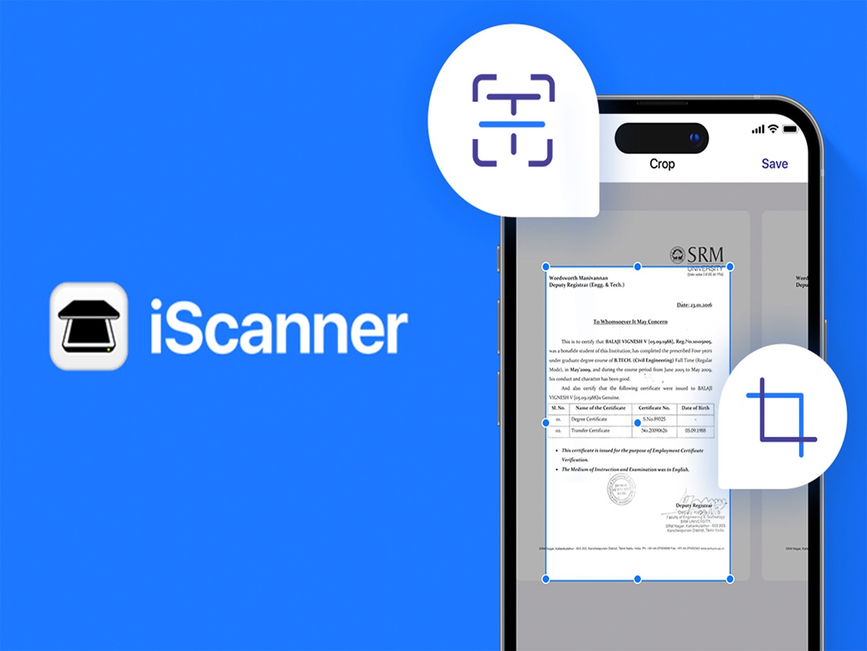 Flip your telephone right into a full doc scanner with lifetime iScanner entry for .97